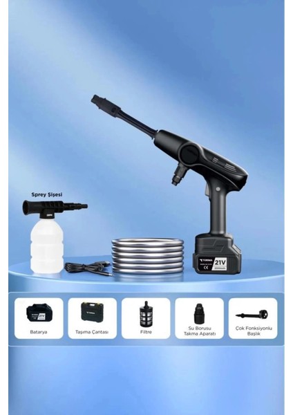 çınar ticaret akülü şarjlı yüksek basınçlı oto araba bahçe yıkama,temizleme su sı modelleri