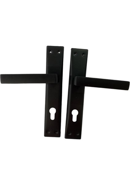 çınar ticaret adil riva mat siyah yale kapı kolu