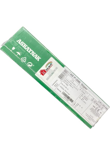 çınar ticaret askaynak as asp-308l süper krom elektrod 2.50x250