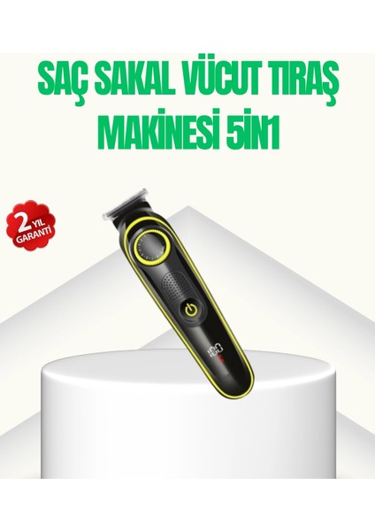 çınar ticaret 5-ın-1 saç ve sakal şekillendirici erkek bakım seti