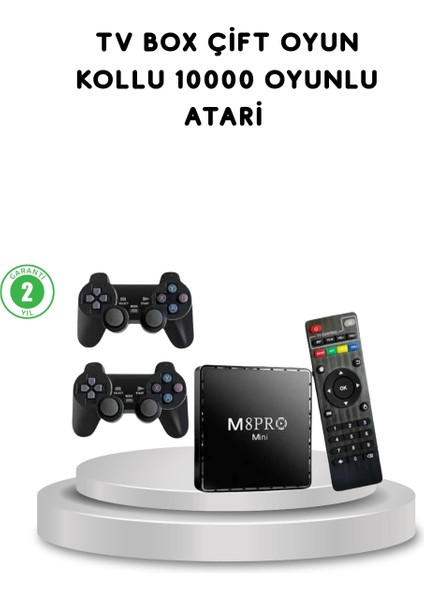 çınar ticaret m8pro mini 2 android 12 64 gb tv box – 10k ultra hd görüntü & oyun keyfi