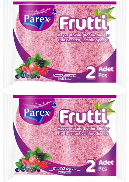 Frutti Kokulu Konfor 2’li Sünger İkili Paket modelleri