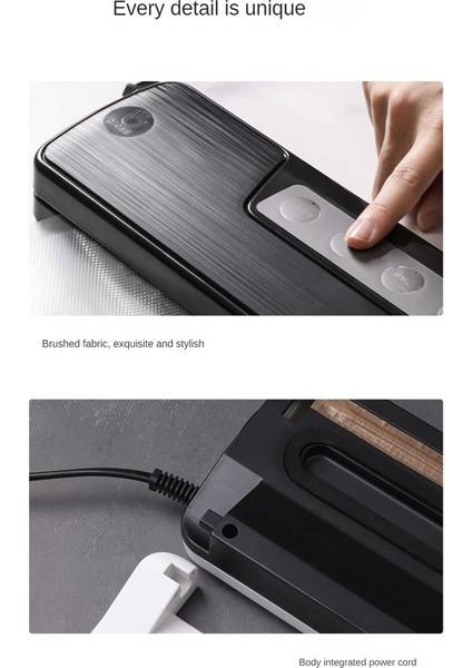 Mini Elektrikli Vakumlu Gıda Mühürleyen Kuru ve Islak Vakumlama Makinesi Makinesi Profesyonel Ev Gıda Vakumlama Makinesi Ambalaj Abd Plug-A (Yurt Dışından) fırsatları