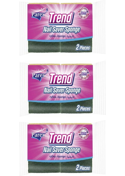 Trend Oluklu 2'li Klasik Sünger Üçlü Paket fiyatları