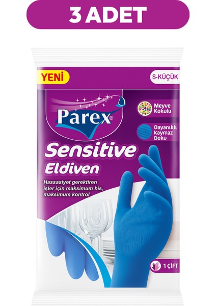 Sensitive Eldiven Küçük Boy Üçlü Paket fiyatları