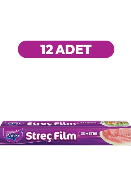 Streç Film 33 Mt 12 Paket fiyatları