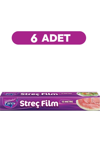 Streç Film 15 Mt Altılı Paket fiyatları