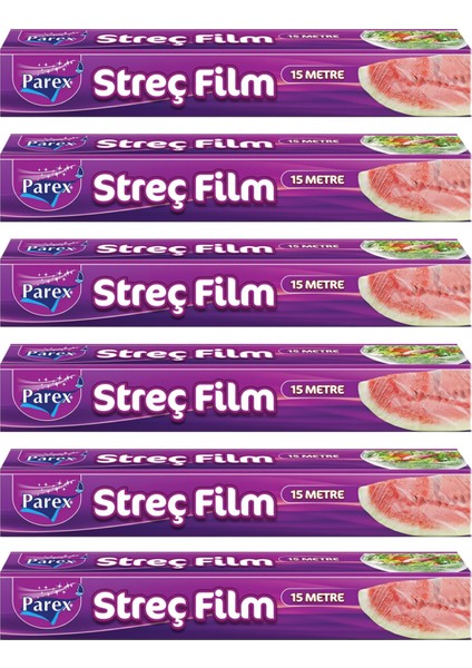 Streç Film 15 Mt Altılı Paket modelleri