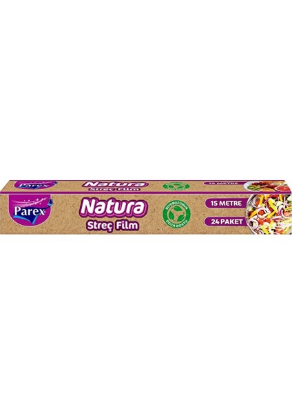 Natura Streç Film 15 Mt 24 Paket 1 Koli fiyatları
