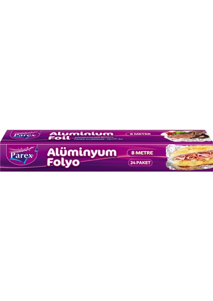 Alüminyum Folyo 8 Mt 24 Paket 1 Koli
