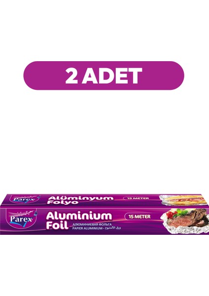 Alüminyum Folyo 15 Mt İkili Set indirimleri