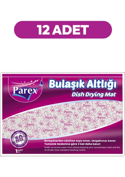 Bulaşık Altlığı 46 x 30 Cm12 Paket 1 Koli