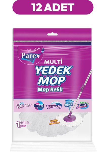 Multi Yedek Mop 12 Paket 1 Koli