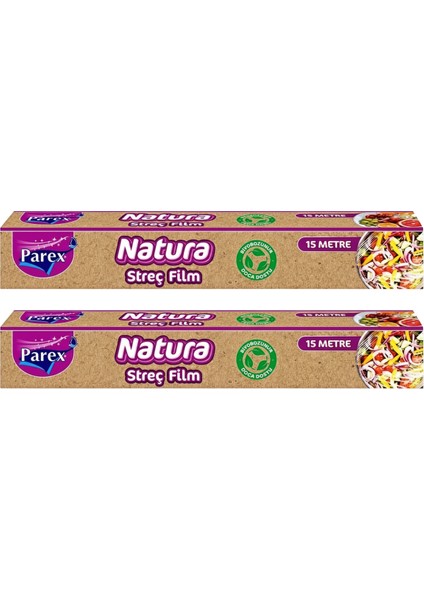 Natura Streç Film 15 Mt İkili Set fiyatları