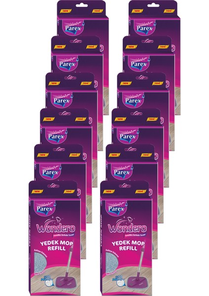 Wondero Yedek Mop Onikili Paket fırsatları