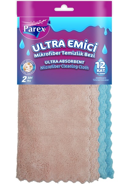 Ultra Emici Mikrofiber Bez 2’li Açık modelleri