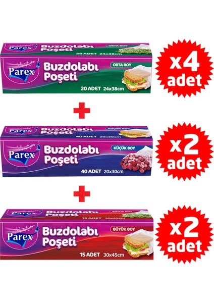 Buzdolabı Poşeti 8 Li Paket fiyatları