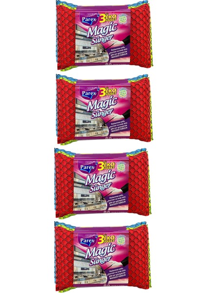 Magic Sihirli Sünger 12 Adet modelleri