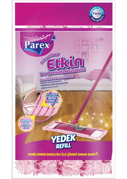 Mikrofiber Etkin Yer Temizlik Sistemi Yedek - Çok Amaçlı Kullanım ve Dayanıklı Yapı fiyatları