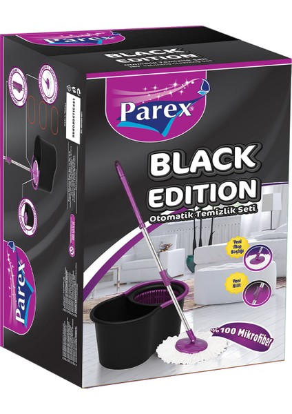 Black Editlon Otomatik Temizlik Seti