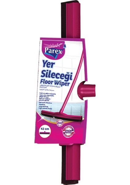 42cm Yer Sileceği Dayanıklı Yapı ile Kolay Temizlik Sağlayan Ergonomik Tasarım