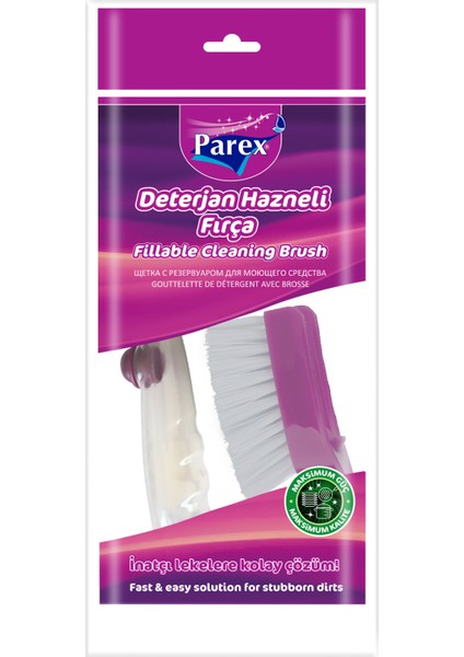 Deterjan Hazneli Temizlik Fırçası