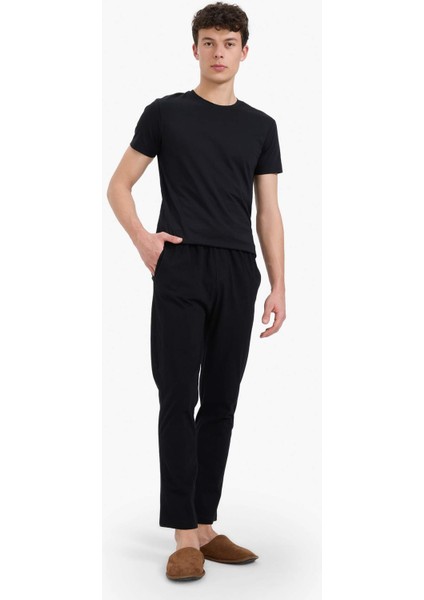 Regular Fit Basic Düz Cepli Pijama Altı Z7323AZ25SP