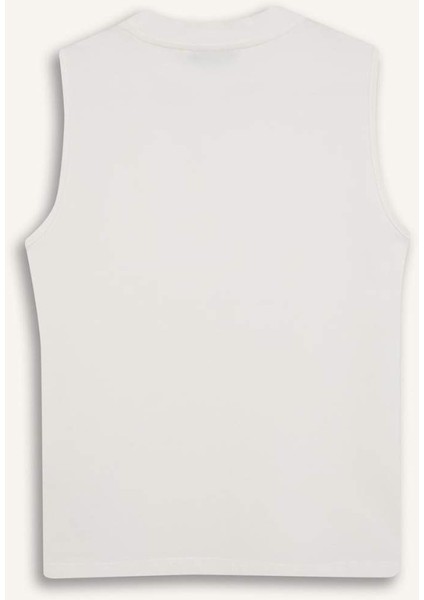 Bisiklet Yaka Kolsuz Atlet D4894AX25SM