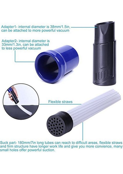 Evrensel Vakum Eki Küçük Emme Fırça Tüpleri Temizleyici Sökücü Aracı Temizleme Fırçası Araçları Ev Araba Için (Yurt Dışından) indirimleri