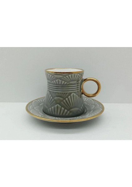 Clessıdra 6 Kişilik 12 Parça Fincan Takımı