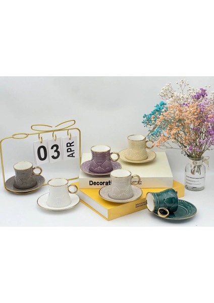 Clessıdra 6 Kişilik 12 Parça Fincan Takımı fiyatları