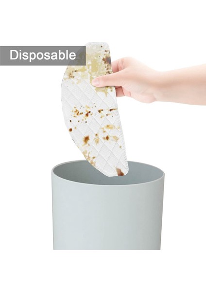 Ecovacs Deebot Ozmo T8 Aıvı/ T8 / T8+/ T9/ T9+/ N8/ N8 Pro/ N8 Pro+ Robot Elektrikli Süpürge Için Tek Kullanımlık Paspas Pedleri (Yurt Dışından) indirimleri