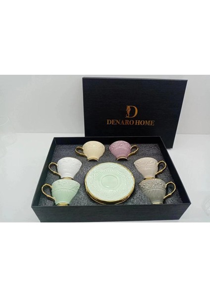 Pıramıde 6 Kişilik 12 Parça Fincan Takımı fiyatları