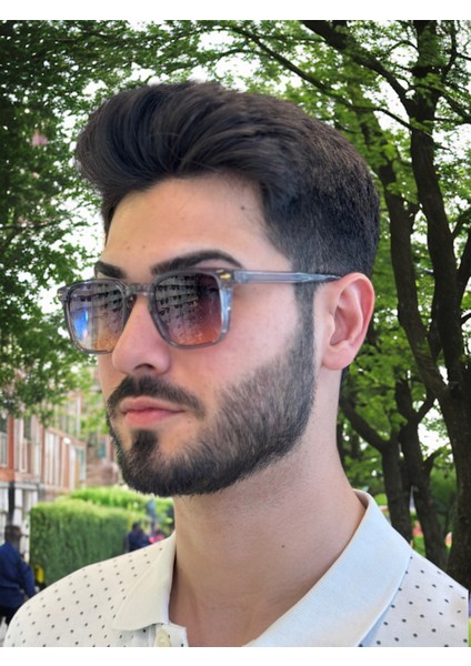 1020 C03 Gri 53 Olivier Philippe Güneş Gözlüğü