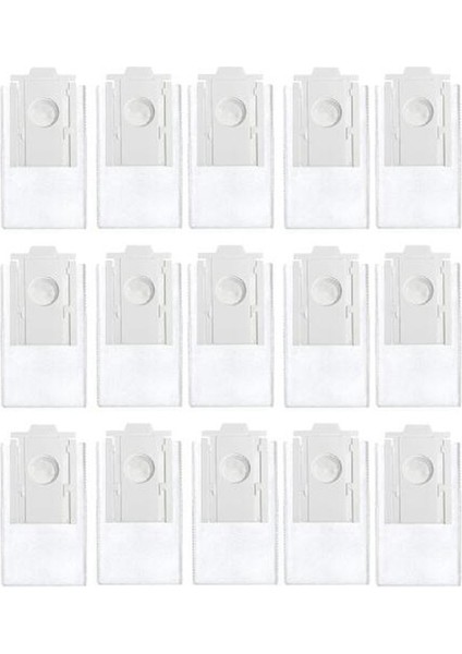 15 Adet Elektrikli Süpürge Toz Torbaları Samsung VCA-RDB95 Jet Bot+ Jet Bot Aı+ Robot Elektrikli Süpürge Temizleme Istasyonu Aksesuarları Parçaları (Yurt Dışından)