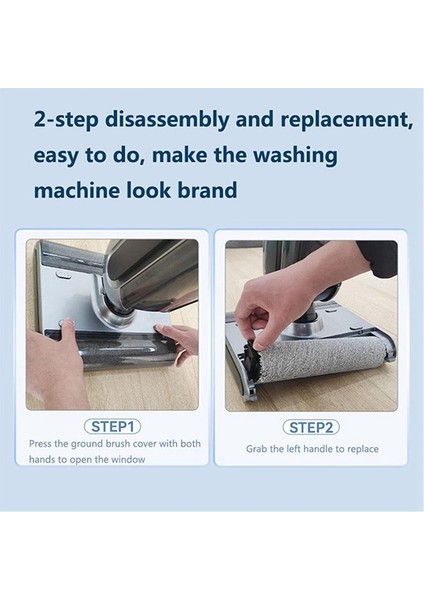 Uwant X100 X100 Pro Islak Kuru Süpürge Temizleme Aracı Mian Fırçası Için Yedek Silindir Fırça Takımı Parçaları Ana Sayfa (Yurt Dışından) fiyatları