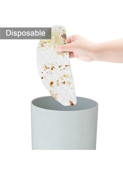 Ecovacs Deebot Ozmo T8 T8 + T8 Aıvı T8 Max T9 T9 + N8 N8 + N8 Pro N8 Pro + Elektrikli Süpürge Pedleri Için 50 Adet Tek Kullanımlık Mendil (Yurt Dışından) indirimleri