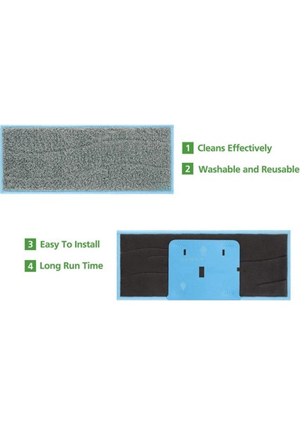 Braava Jet M6 Islak Paspas Pedleri Için Yedek I-Robot Braava Jet M Serisi M6 (6110) (6012) (6112) Ultimate Robot Mop (Yurt Dışından) fırsatları