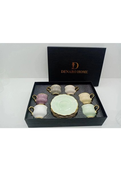 Ovale 6 Kişilik 12 Parça Fincan Takımı modelleri