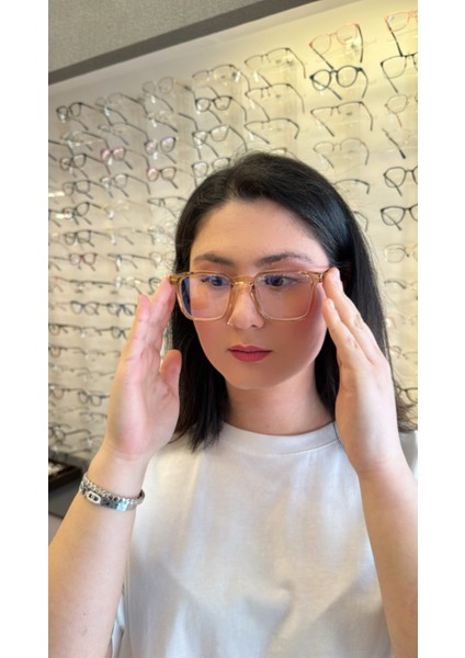 1002 C14 47 Olivier Philippe Mavi Işık Koruyucu Gözlük