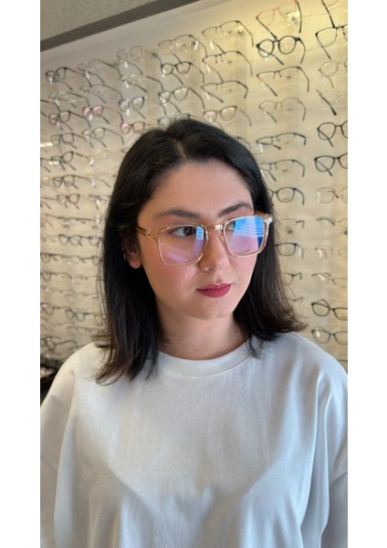 1002 C14 47 Olivier Philippe Mavi Işık Koruyucu Gözlük