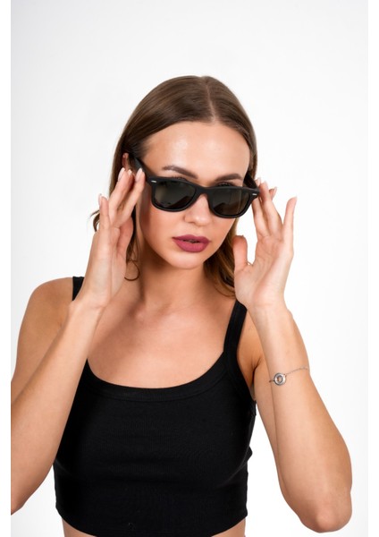 101 C3 Black/Green Polo Exchange Polarize Güneş Gözlüğü