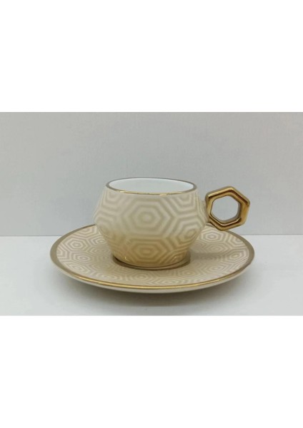 Ellıse 6 Kişilik 12 Parça Fincan Takımı