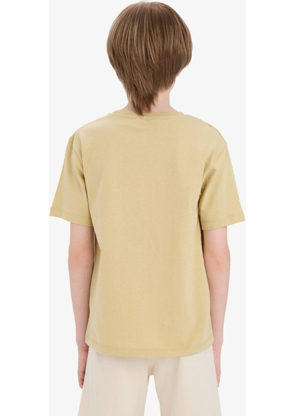 Erkek Çocuk Avatar the Last Airbender Bisiklet Yaka Kısa Kollu Tişört