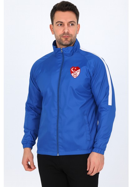 Mavi Astarlı Yağmurluk, Tff Armalı ve Tff Yazılı K0178 3xl