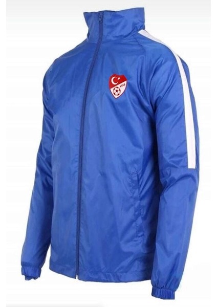 Mavi Astarlı Yağmurluk, Tff Armalı ve Tff Yazılı K0178 3xl modelleri