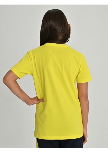 Çocuk Trıbun Tek Renk Logolu Tshırt fırsatları