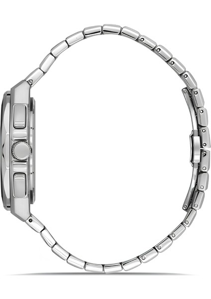 Ferro Gümüş Renk Çelik Kordon Erkek Kol Saati Fonksiyonlar Aktif 3 Atm Su Geçirmez TH-FM43024A-A4 fiyatları