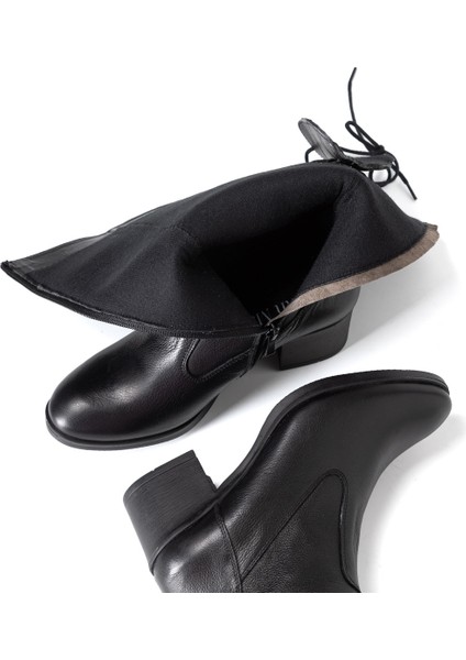 Kadın Çizme SR-92903-1 John May Siyah