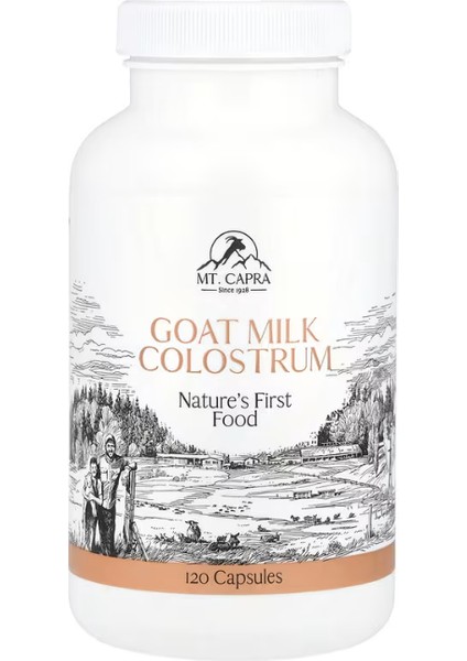 Goat Milk Colostrum, 120 Capsules